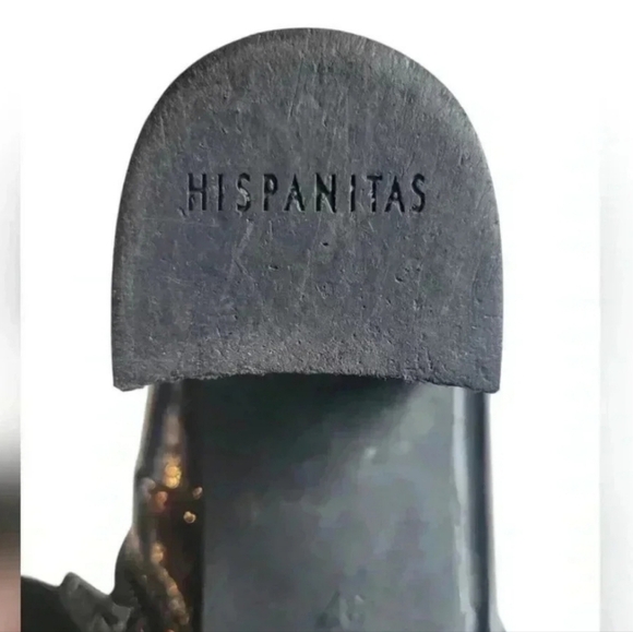 Hispanitas Patent Leather Suede Faux skin Ankle Boots size 37 - Picture 11 of 12